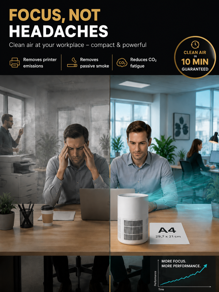 ✨ 9th Gen Pet Air Purifier | 5-Star Clean Air 🏨