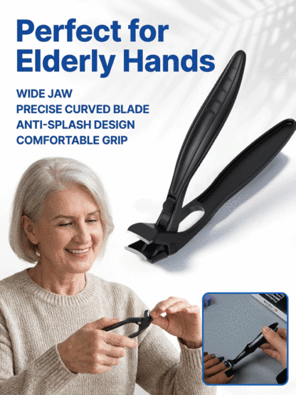 ✂️Ergonomic, Effort-Saving Nail Clippers | Doctor Recommended, Easy Grip, Suitable for Thick Nails