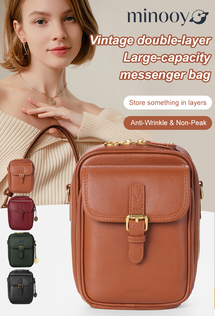【Waterproof and large capacity】The latest fashionable women's bags of 2025👜9 inner pockets for ample storage and safe keeping