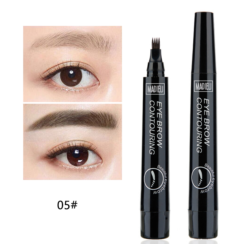 Recommended by beauty bloggers, the four-pronged bionic eyebrow pencil is easy to use and super natural