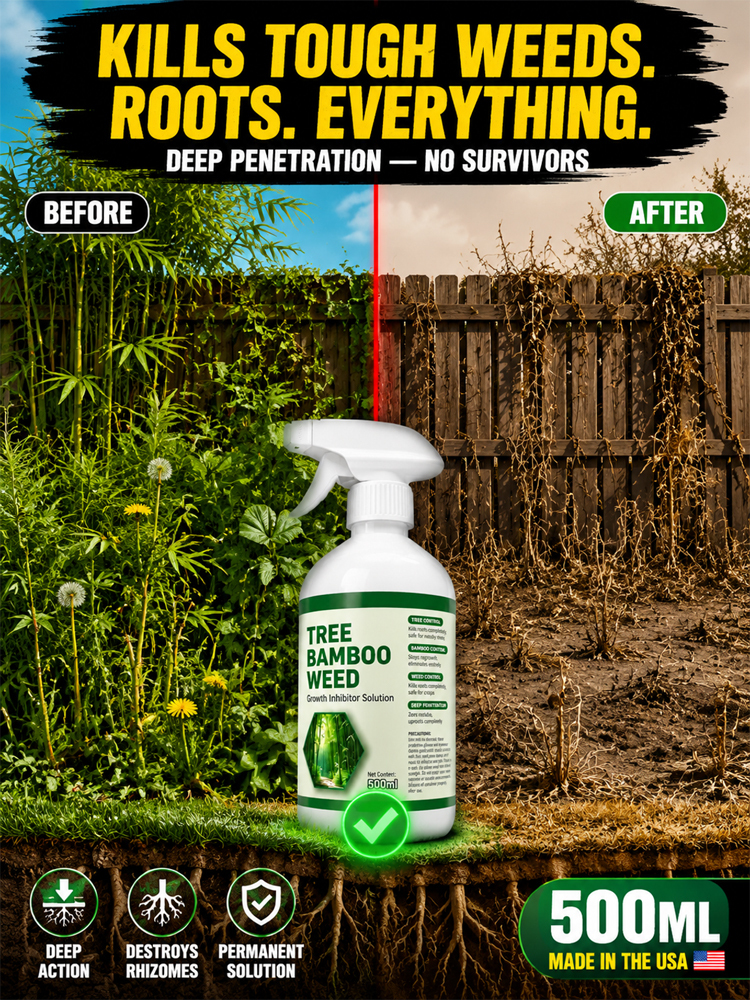 🌿Smart Selective Weed Killer, eliminates weeds down to the roots within hours with visible results in 24 hours⏱️
