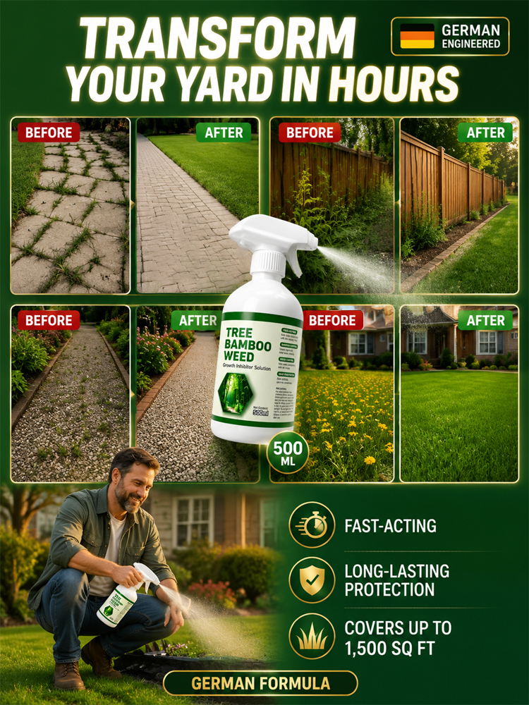 🌿Smart Selective Weed Killer, eliminates weeds down to the roots within hours with visible results in 24 hours⏱️