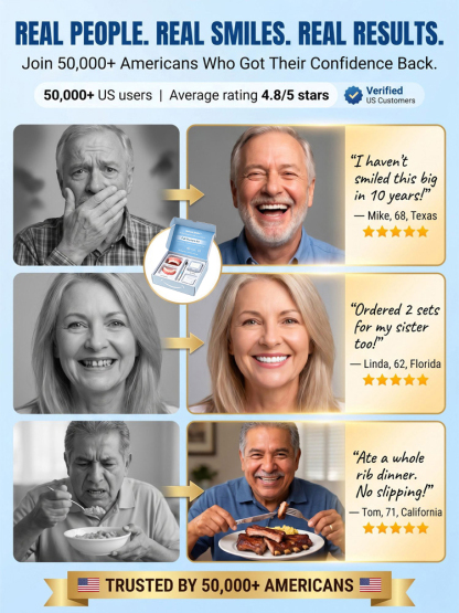 ✅Stop paying $4,000 for your smile. Get Hollywood teeth in 3 seconds!