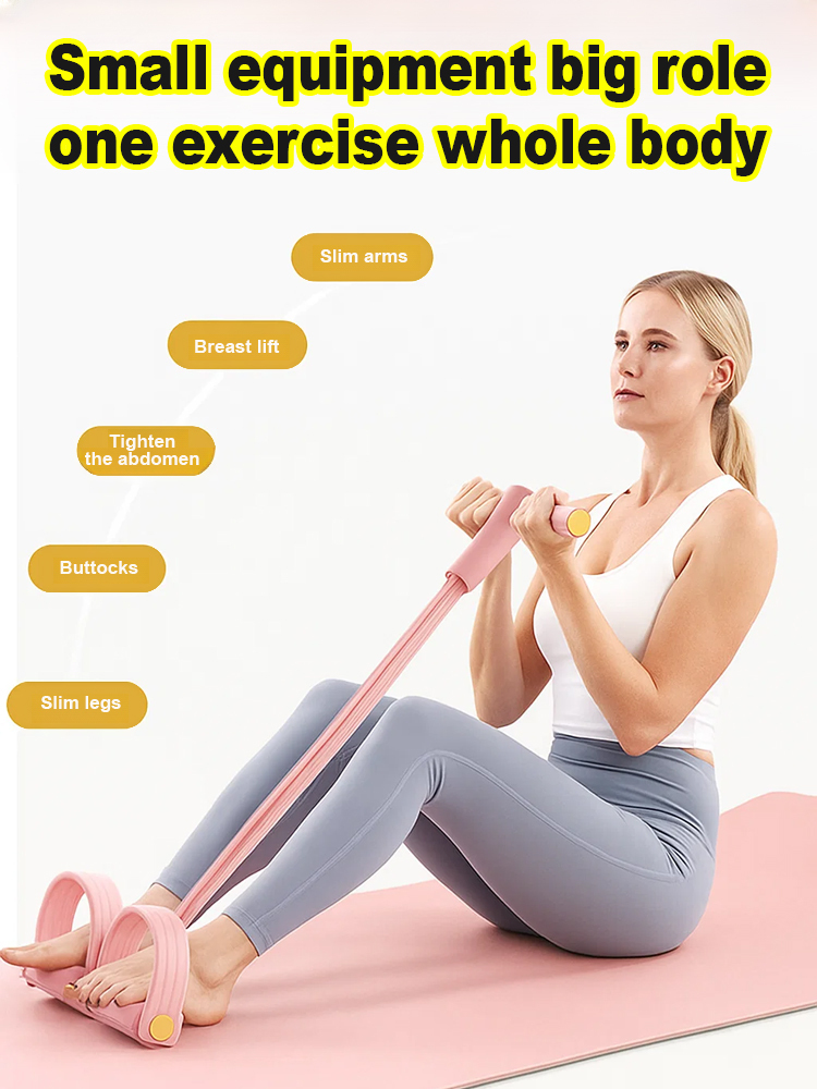 【Eight-strand rope is more elastic】Upgrade the eight-strand pedal puller | 5 minutes a day, lose 10 kg in a week🔥