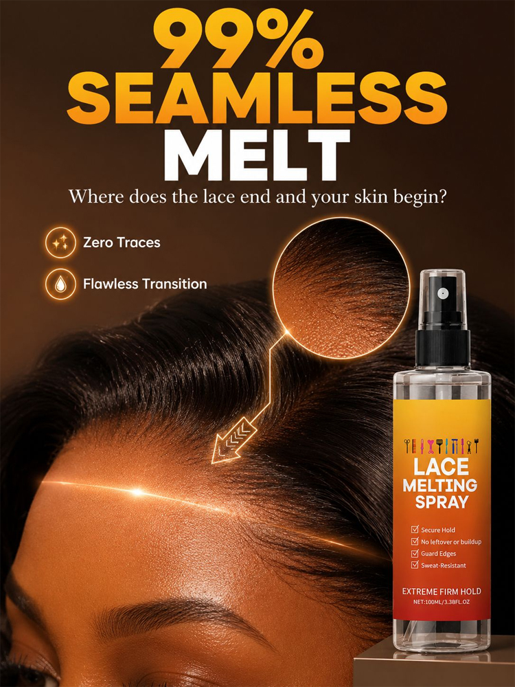 【✨Buy One Get One Free】 24-Hour Seamless Wig Spray, 10-Second High-Energy Seamless Blending, 99% Scalp Fit