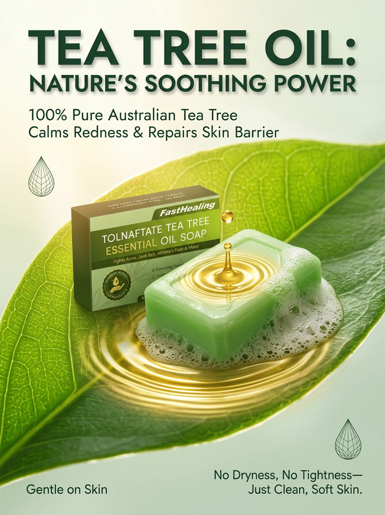 High-Strength Tea Tree Oil - Targets Fungal Biofilm & Drug Resistance