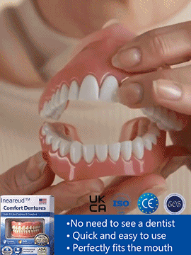 Premium Full Dentures - Comfortable Complete Tooth Replacement Set