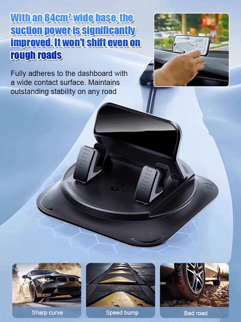 📱 Stop fumbling for your phone! 🚗 The ultimate no-shake mount for any car.