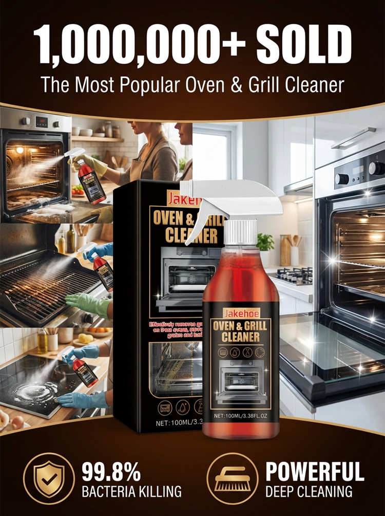 German Dual-Effect Cleaning Spray - Fast 3-Second Oil Stain Remover