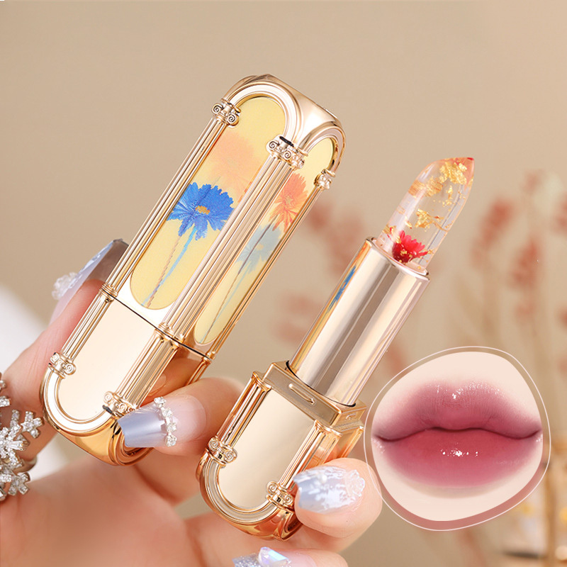 A must-have flower-colored lipstick for goddesses, waterproof and colorfast, no need to touch up all day