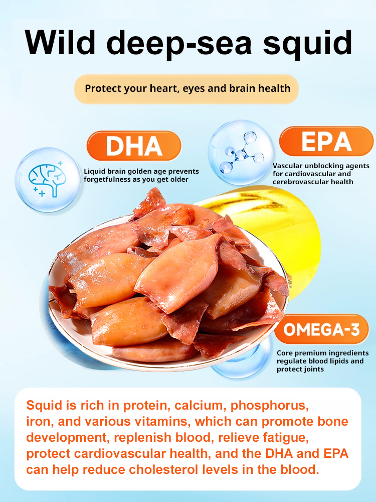 【😋Free Sample】🐙 Charcoal-grilled Sun-dried Squid, handmade squid, 100% high-quality ingredients🌊