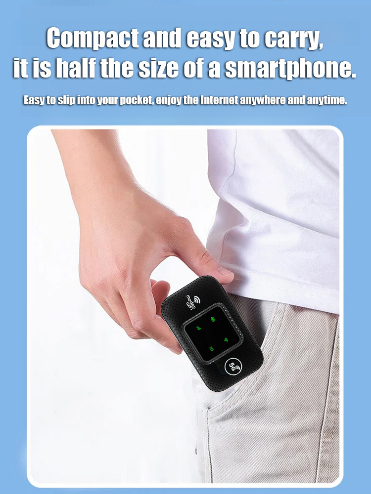 Unlimited 5G High-Speed Portable WiFi - Ready to Use