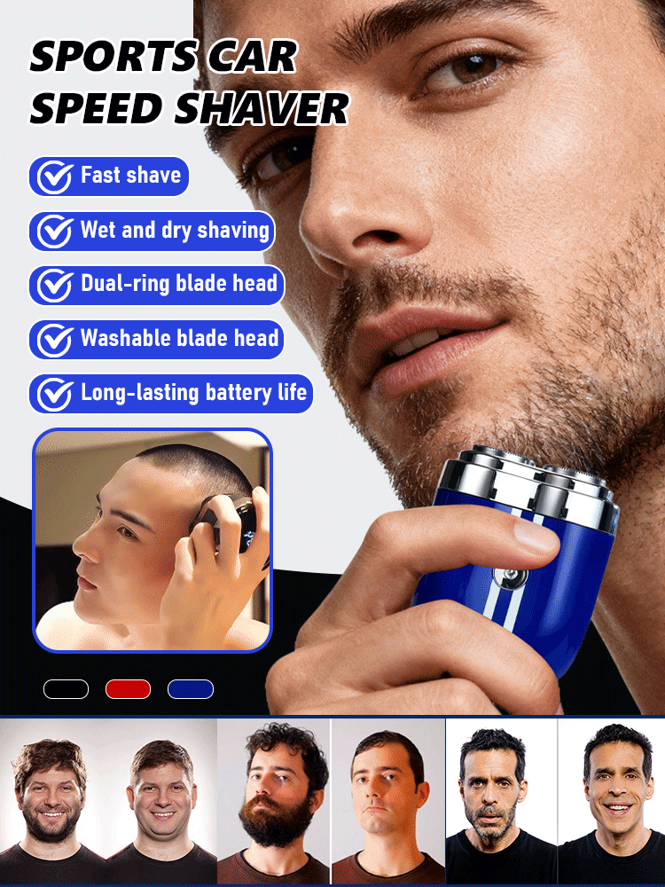 🪒Stubble Remover🧔🏻‍♂️, shaves stubble clean in 30 seconds✅️, one charge lasts 2 months🔋