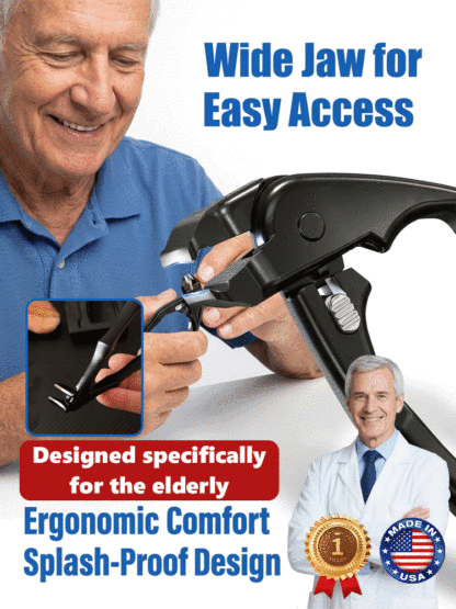 ✂️Ergonomic, Effort-Saving Nail Clippers | Doctor Recommended, Easy Grip, Suitable for Thick Nails