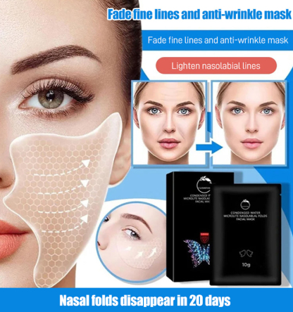 Recommended by beauticians, anti-wrinkle nasolabial fold patch to reduce fine lines, eliminate nasolabial folds in 7 days