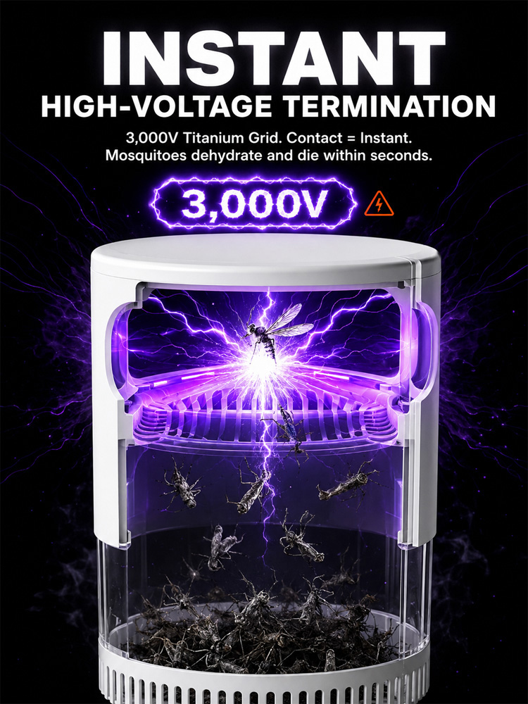 Top-Rated Mosquito Killer Lamp - 4.9★ Customer Favorite