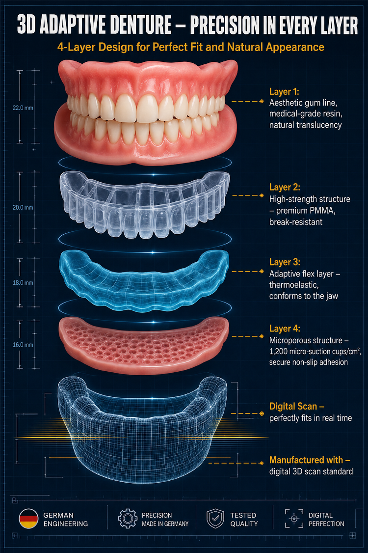 Instant Smile Veneers - At-Home Cosmetic Teeth Cover for a Brighter Smile Appearance