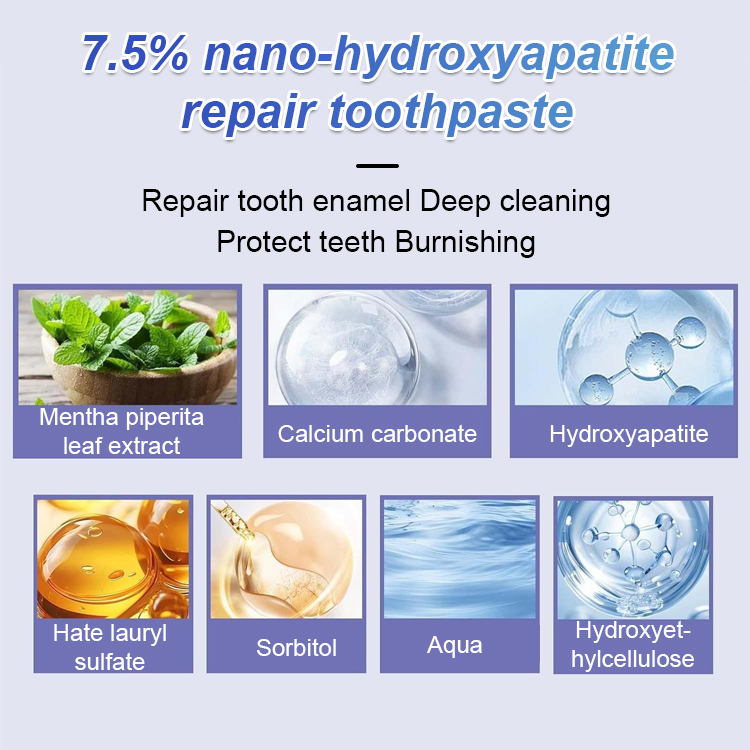 No More High Dental Bills! New 7.5% Nano-Hydroxyapatite Toothpaste Repairs Enamel