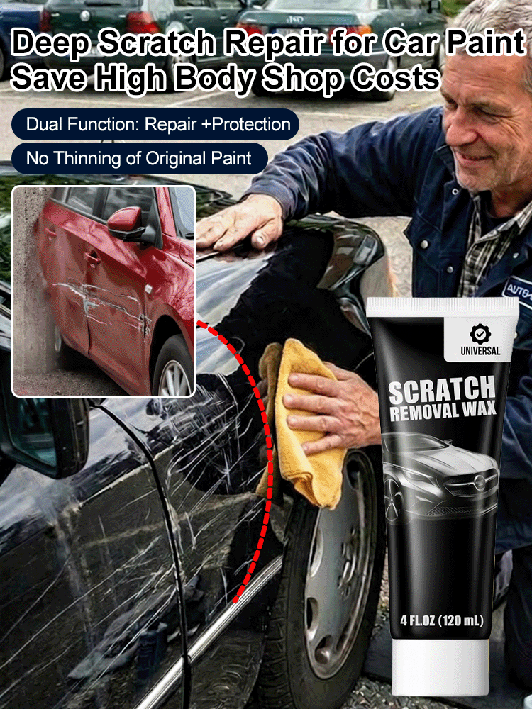 【Save $1200 on exorbitant car repair costs】🚘️ No-polishing, non-destructive car scratch repair and sealing wax