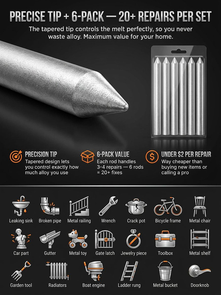 All-Purpose Welding Rod - Easy Repairs with Advanced German Technology