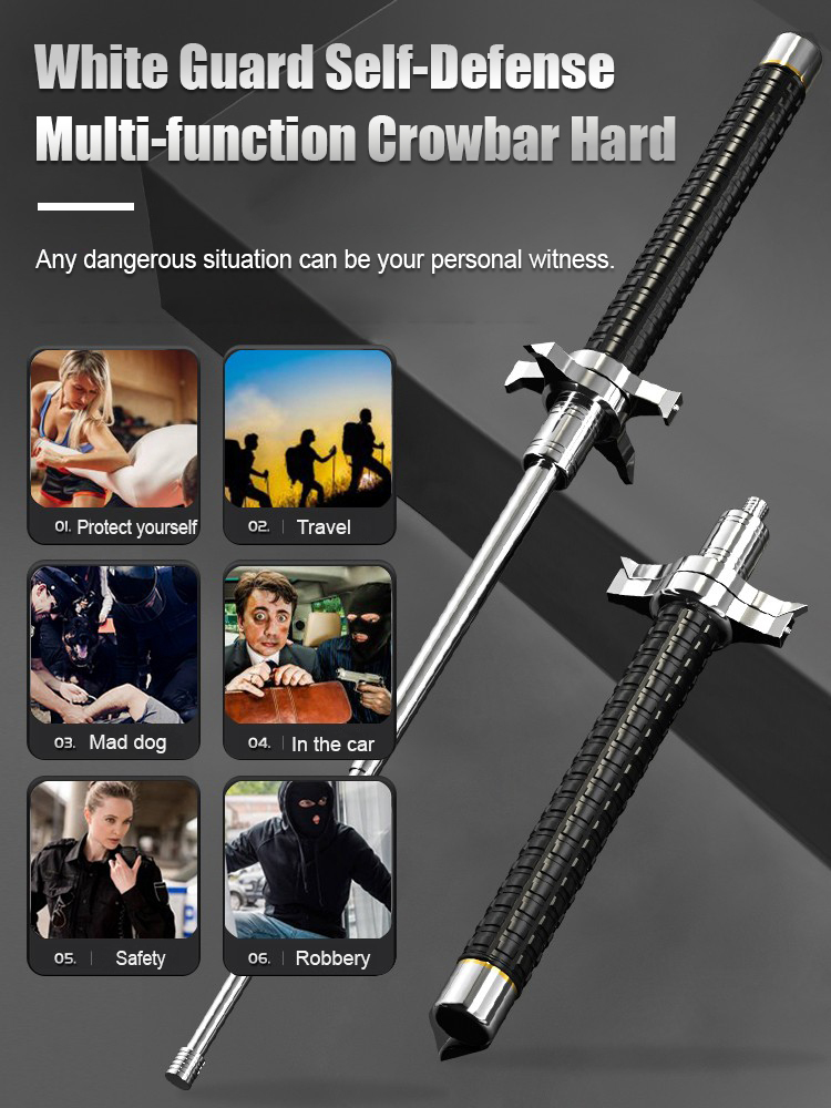 Close Combat Weapon: Telescopic Dog-Beating Staff / Trekking Pole