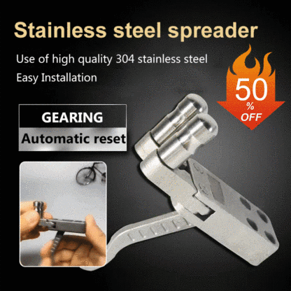 Stainless steel spreader