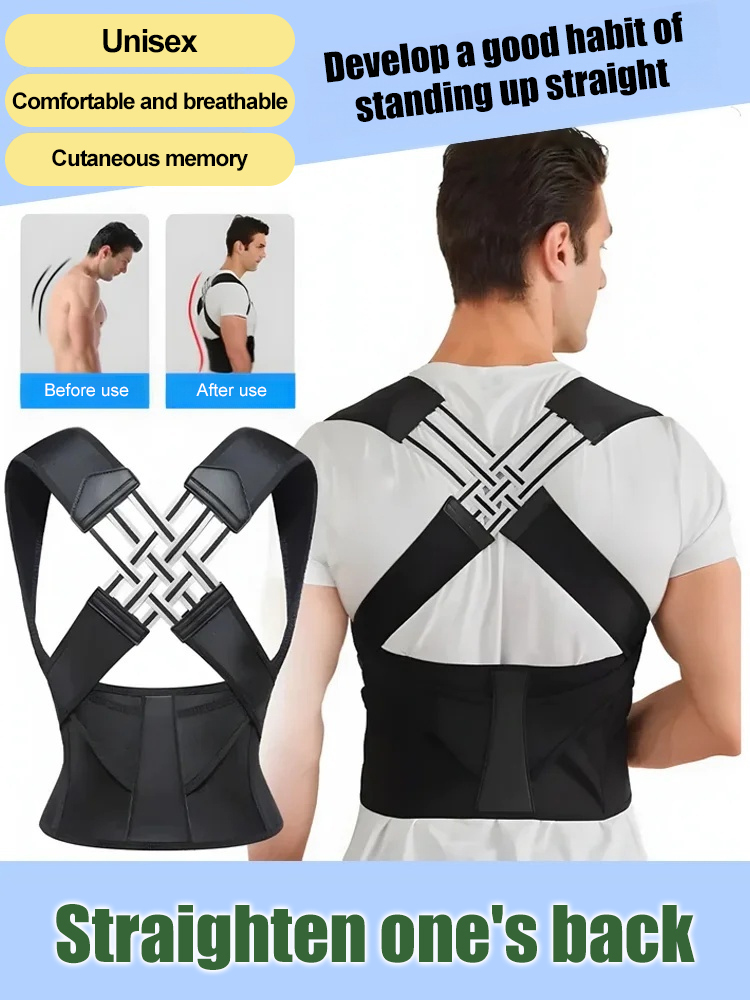 🦋Invisible Posture Corrector, Say Goodbye to Hunchback: Instantly Boost Visual Height by 5cm