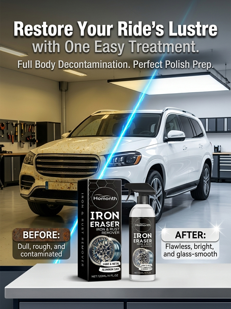 4-in-1 Ferrite Eraser - Rapid Rust & Iron Powder Removal Spray