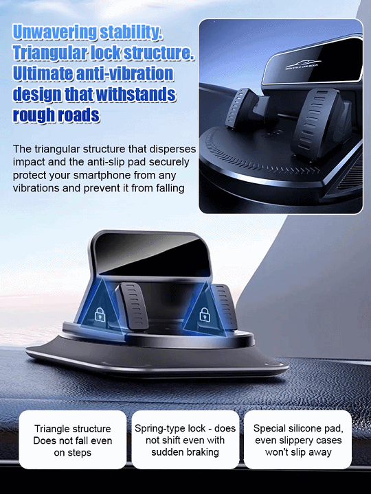 📱 Stop fumbling for your phone! 🚗 The ultimate no-shake mount for any car.