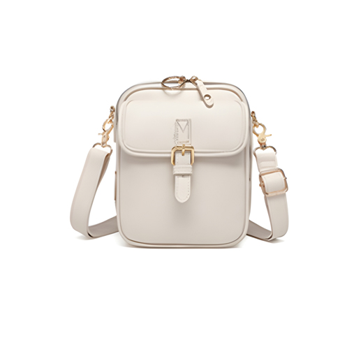 【One bag for two purposes】Cow leather messenger bag, made of cow leather, large capacity