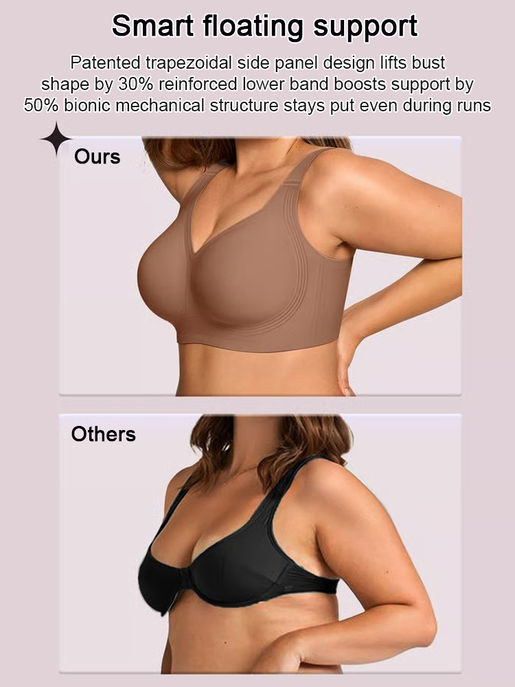 🤩Breast-Slimming and Lifting Bra: Instantly slims you by 5cm, say goodbye to bra anxiety!