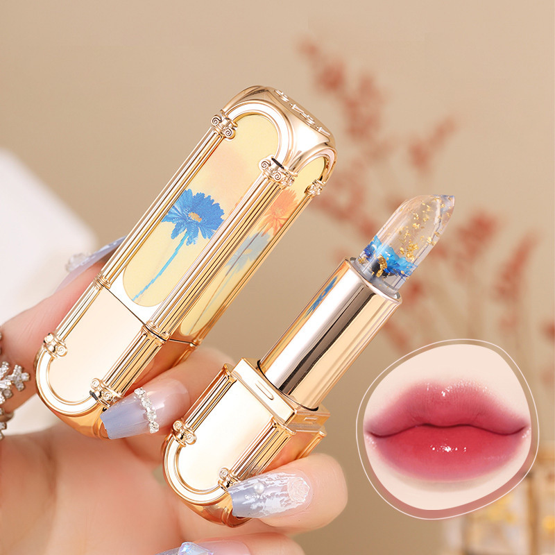 A must-have flower-colored lipstick for goddesses, waterproof and colo
