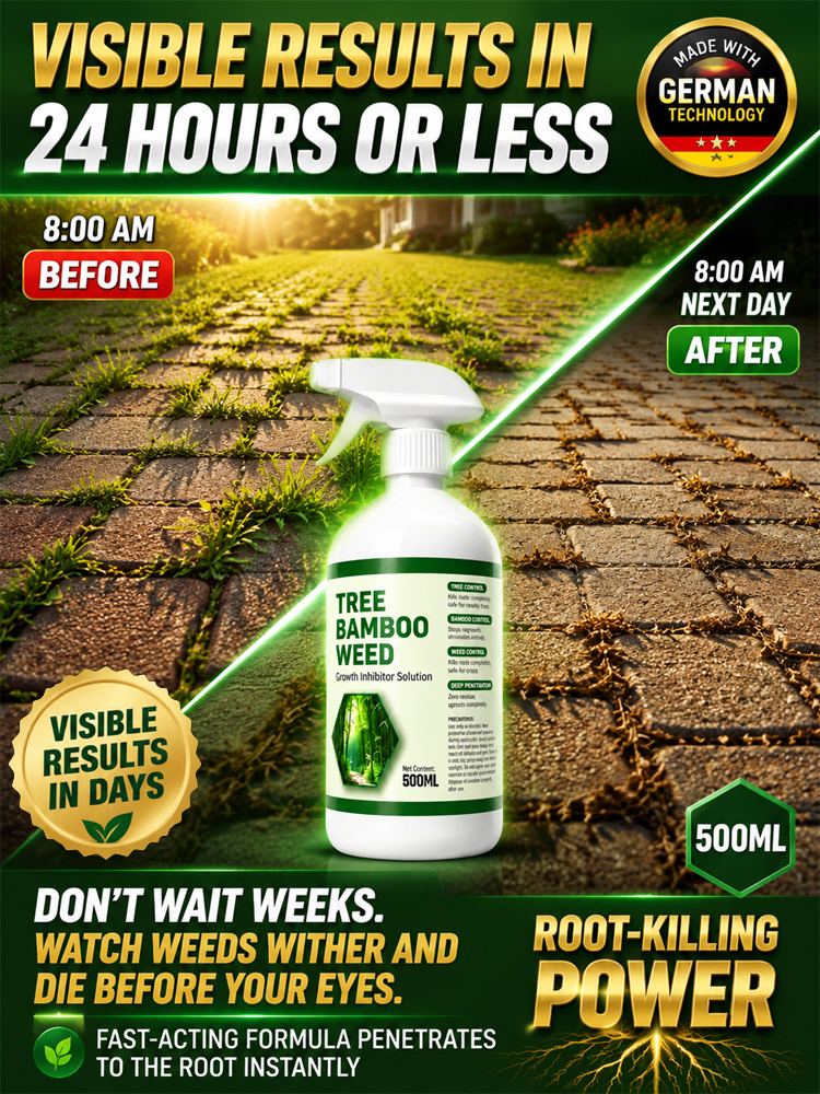 🌿Smart Selective Weed Killer, eliminates weeds down to the roots within hours with visible results in 24 hours⏱️