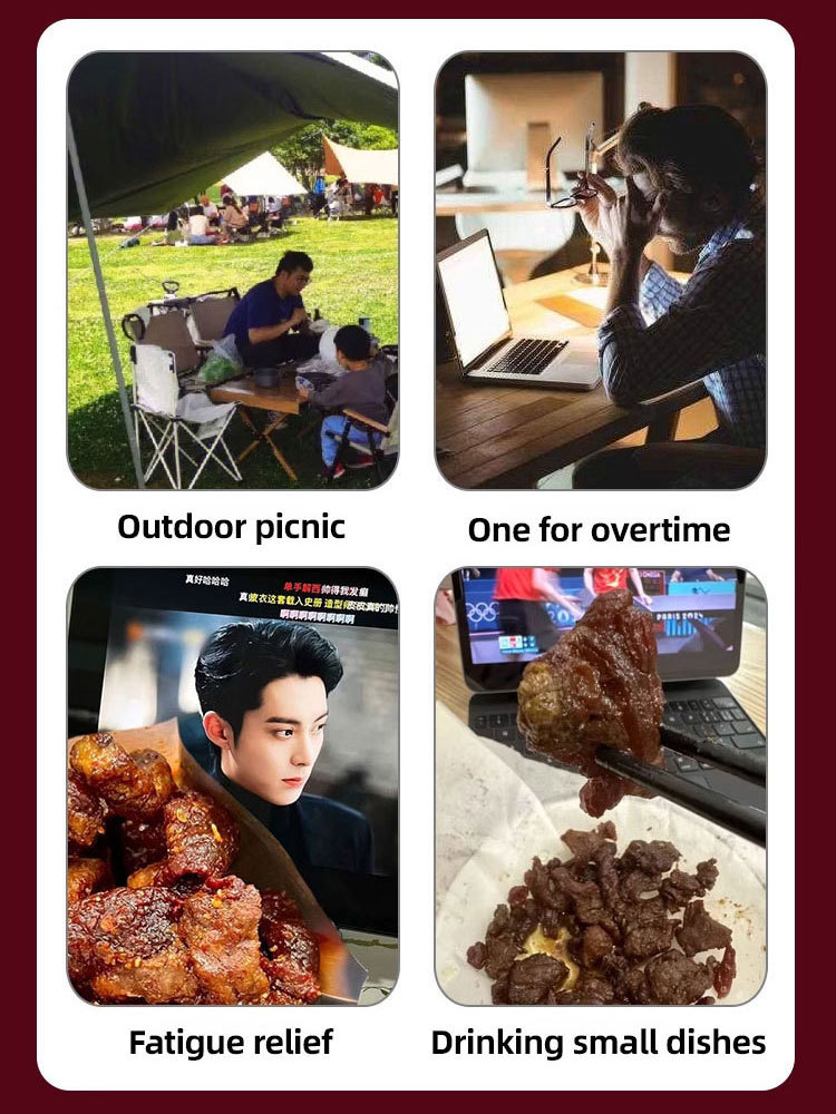 Inner Mongolia grassland specialty: air-dried beef tendons