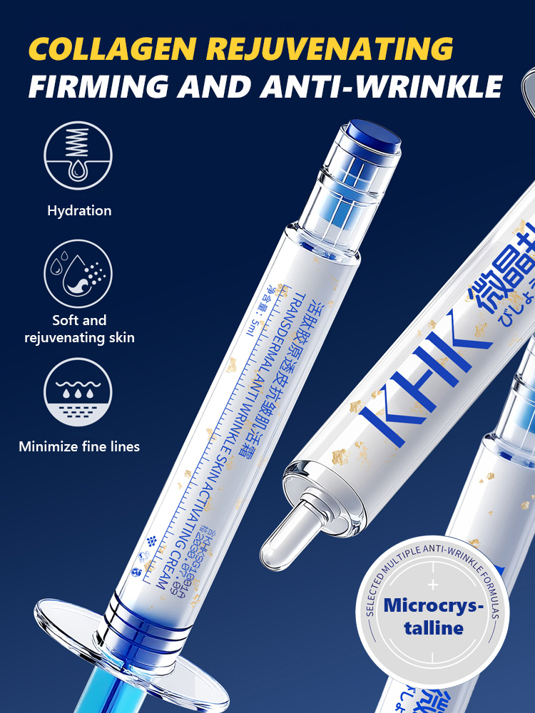 🤩Active Peptide Collagen Transdermal Anti-Wrinkle Cream 💫, reduces forehead wrinkles in 7 days, minimizes eye wrinkles in 14 days💖