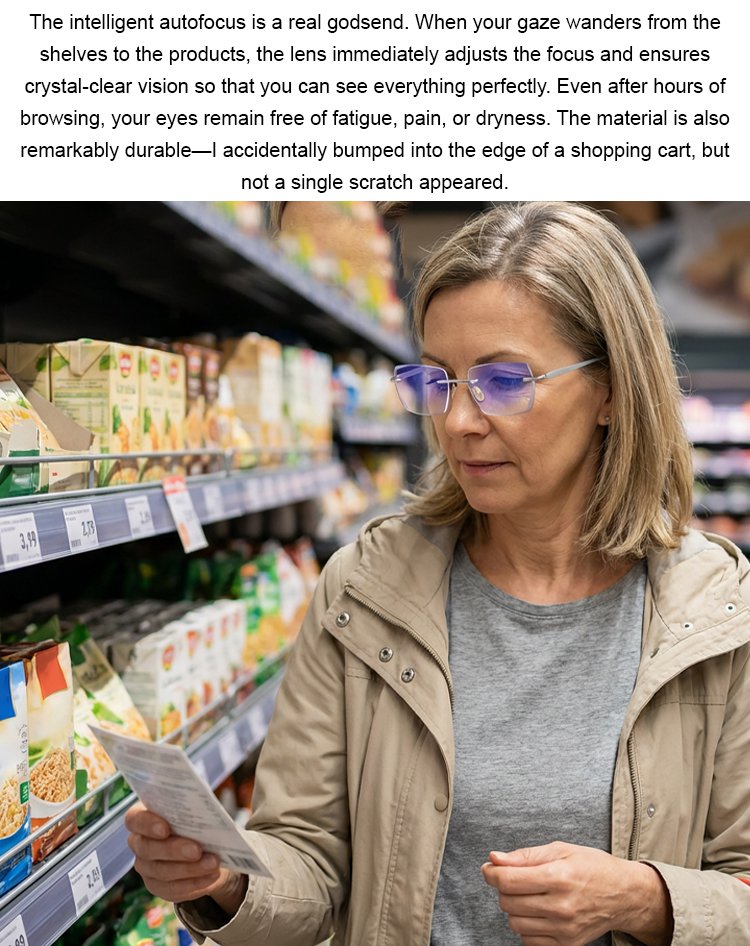 Intelligent Zoom Glasses - Clear Vision for Everyday Life