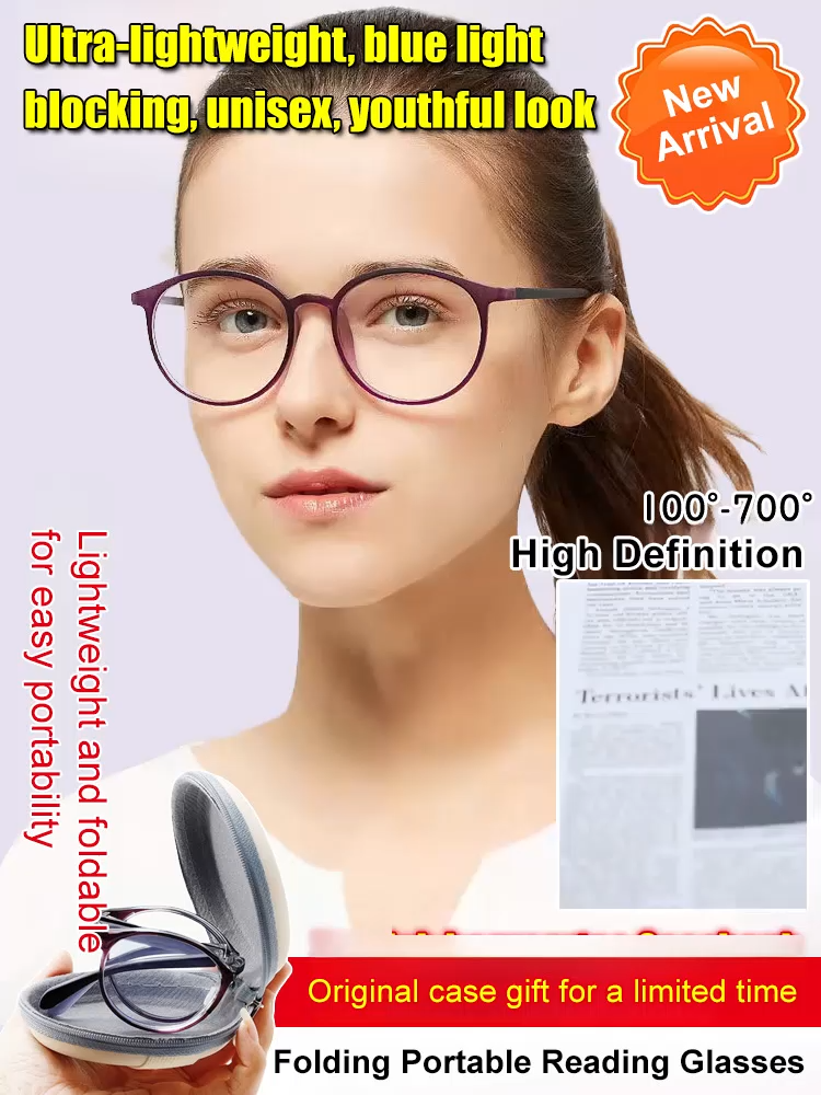 💫Black-tech smart foldable glasses🤓, one pair for all prescriptions, instantly clear vision✅️