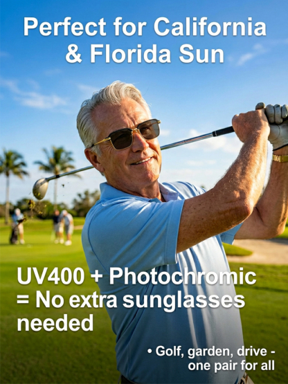 👓Fully automatic zoom optical glasses｜No eye exam required, high-definition and comfortable eye protection for multiple scenarios.