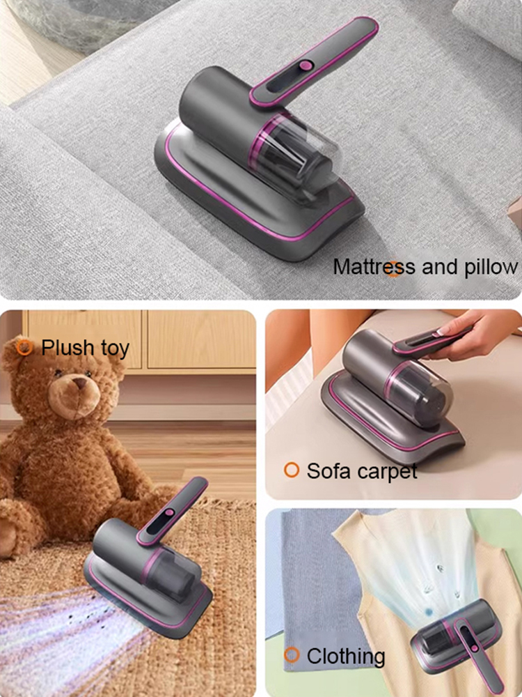 【Free trial】Kill 100% Mites & 99.9% Bacteria💯! Cordless household UV dust mite and sterilizing vacuum cleaner