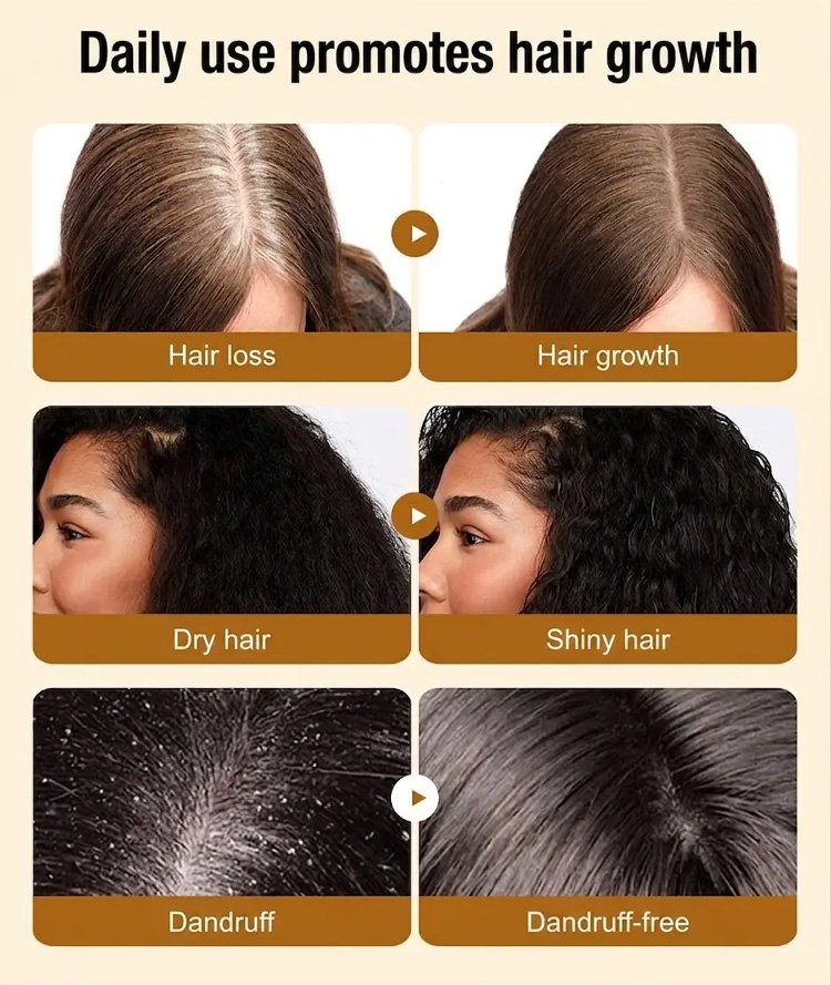 Batana Hair Growth Oil - Natural Hair Thickening & Follicle Care Formula