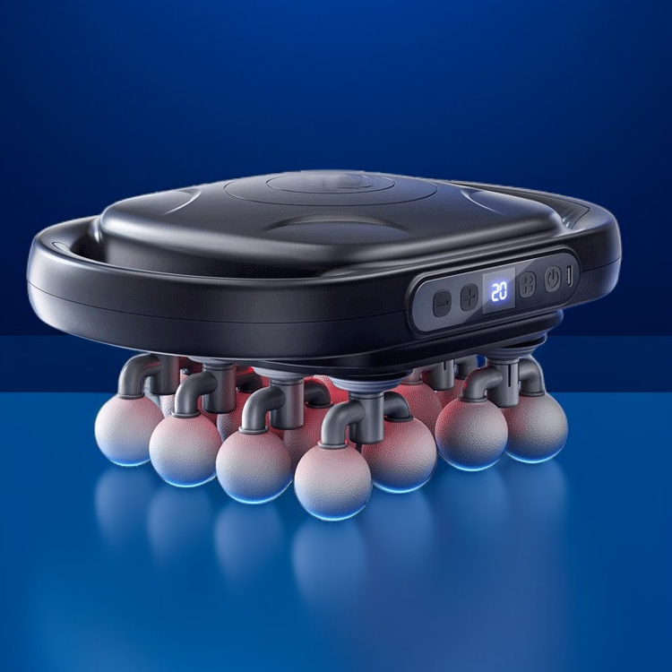 16-head fascia gun for powerful and wide-range full-body massage