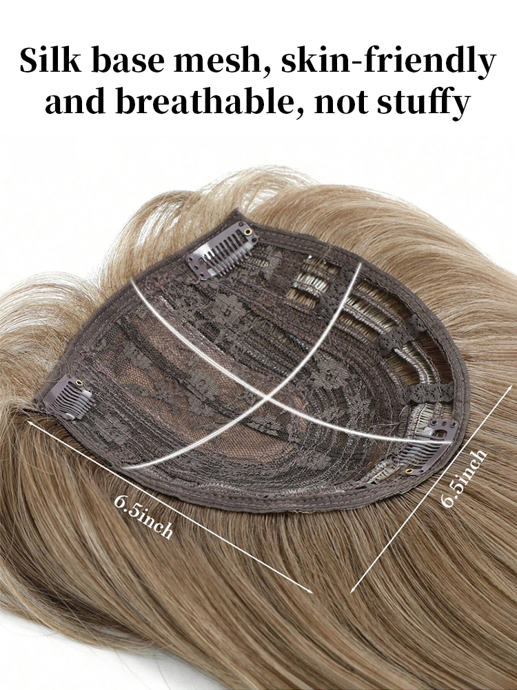 【🎉Buy One Get One Free】Realistic Hair Wig✨ Instantly Covers Gray Hair👩‍🦰 Boosts Hair Volume