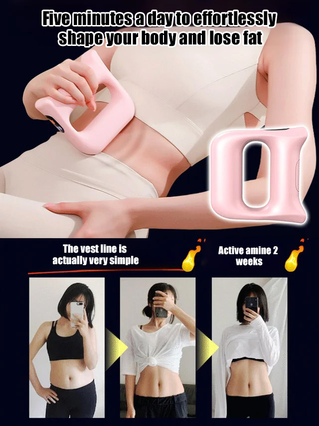 【Abdominal massage vibrator😍】Tighten your abdomen for a tighter💪more toned look🙆