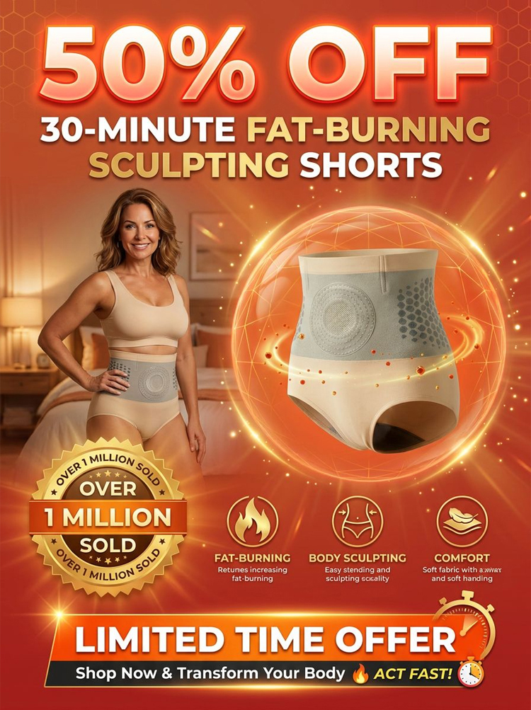 Fat Burning Shaping Shorts - Instant Figure Firming & Contouring