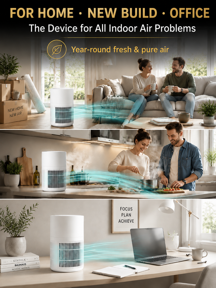 ✨ 9th Gen Pet Air Purifier | 5-Star Clean Air 🏨