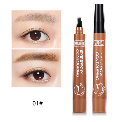 Recommended by beauty bloggers, the four-pronged bionic eyebrow pencil is easy to use and super natural