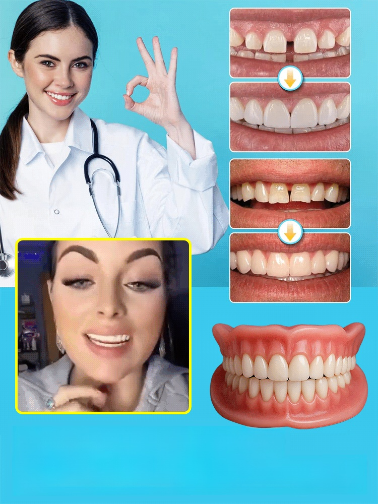 🤍【SEAGRIL™ Medical Grade Dentures】No adhesive needed, buy 1 get 1 free! Crazy deal🔥