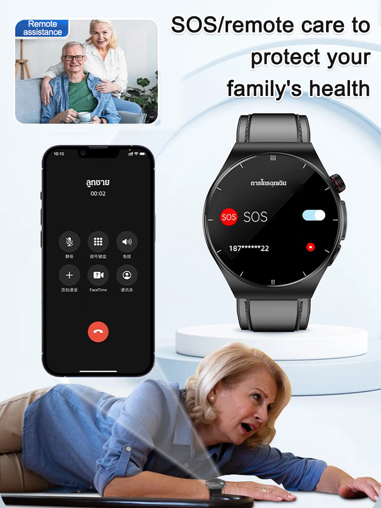 【🔥50% Off】❤️ Flagship Smartwatch for Health Protection, 24/7 Health Data Center🥰