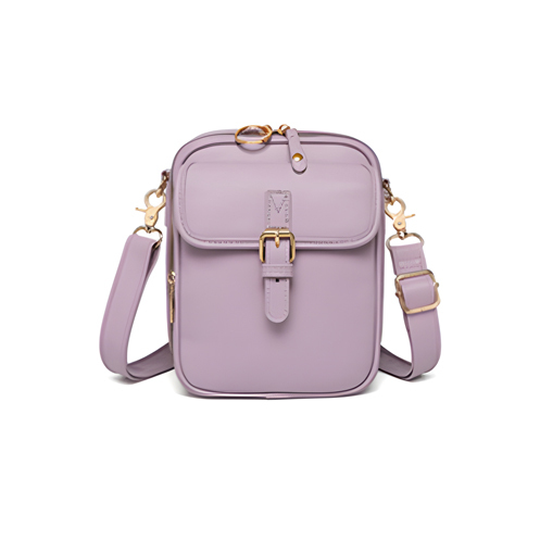 【One bag for two purposes】Cow leather messenger bag, made of cow leather, large capacity