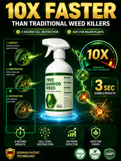🌿Smart Selective Weed Killer, eliminates weeds down to the roots within hours with visible results in 24 hours⏱️